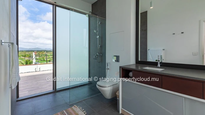 Penthouse in Palmar by the sea with panoramic views, swimming pool and private beach