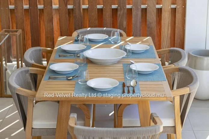 Beachfront 3-Bedroom Apartment for Rent in Grand Gaube | Private Beach Access