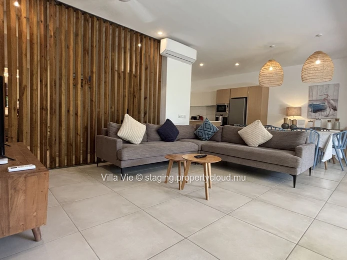 Pointe aux Canonniers - Beautiful 3-bedroom apartment on the ground floor