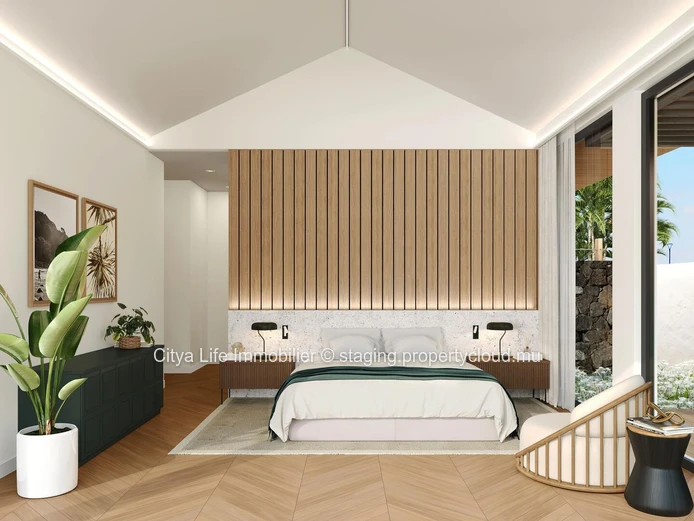 Maison Smart City à vendre à Mon Choisy, 570m² habitables, terrain 1.005m², 4 chambres, bureau, piscine privée. Prix ...