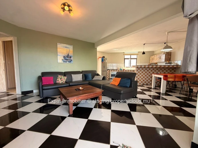 2-bedroom flat to rent, 5 minutes from the beach – Trou aux Biches
