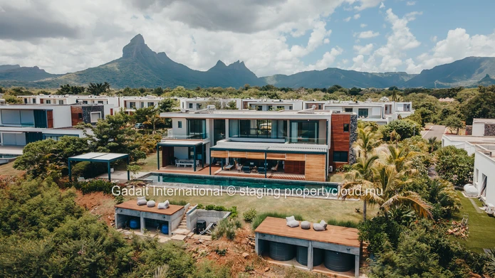Short-Term Rental – High-End Villa with Infinity Pool at Akasha Estate, West Coast of Mauritius