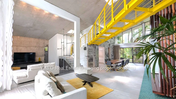 Nestled in the heart of Floreal, this architectural gem offers a modern lifestyle with an omnipresent nature that ill... (Sole Mandate)