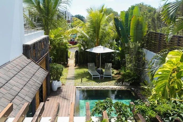 Mont Choisy- Villa de 3 chambres avec piscine privée