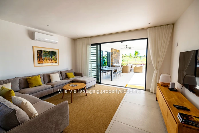 Haute Rive - Villa moderne de 4 chambres avec vue sur le golf