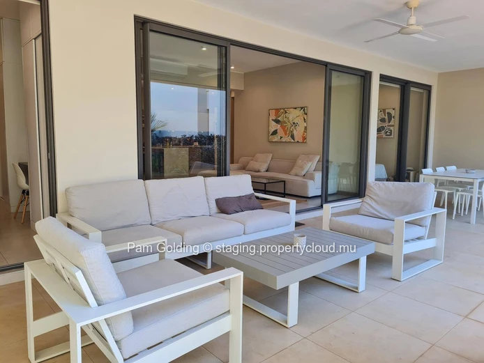 Stylish 3-Bedroom Ground-Floor Apartment for Sale in Pointe aux Canonniers - Le Savoy Complex (Sole Mandate)