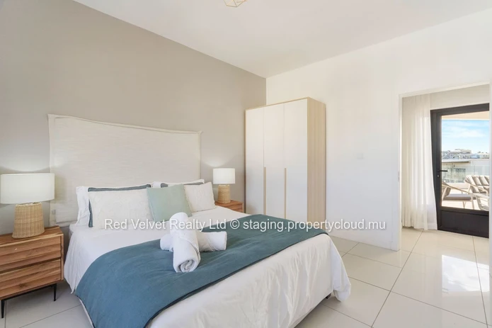 Penthouse en front de mer avec vue sur l'océan – 3 chambres – Flic en Flac