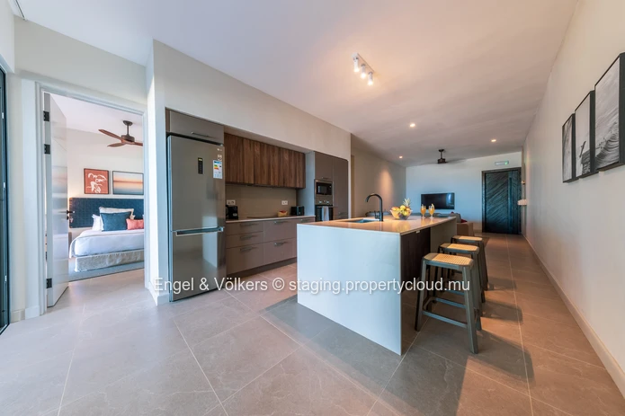 Modern 3-Bedroom Beachfront Apartment with Sea Views