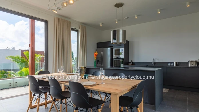 Penthouse in Palmar by the sea with panoramic views, swimming pool and private beach