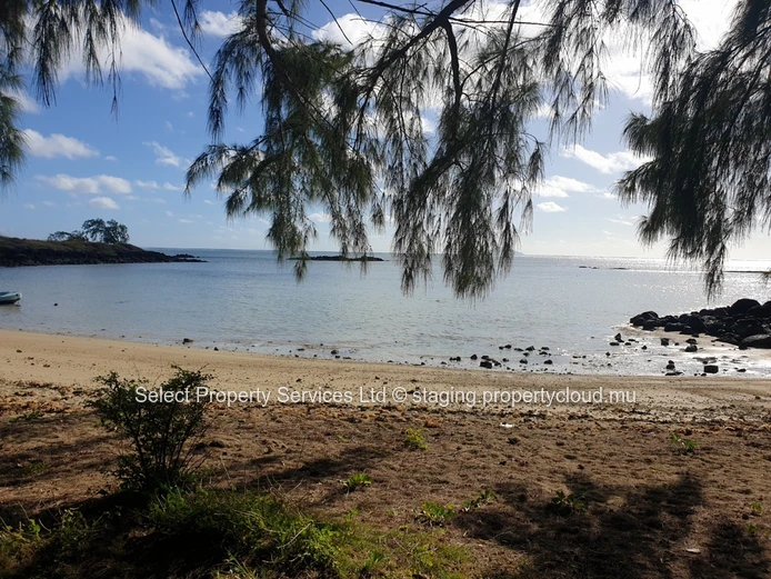 A Vendre, Terrain Pieds vue mer, St Michel, Grand Gaube