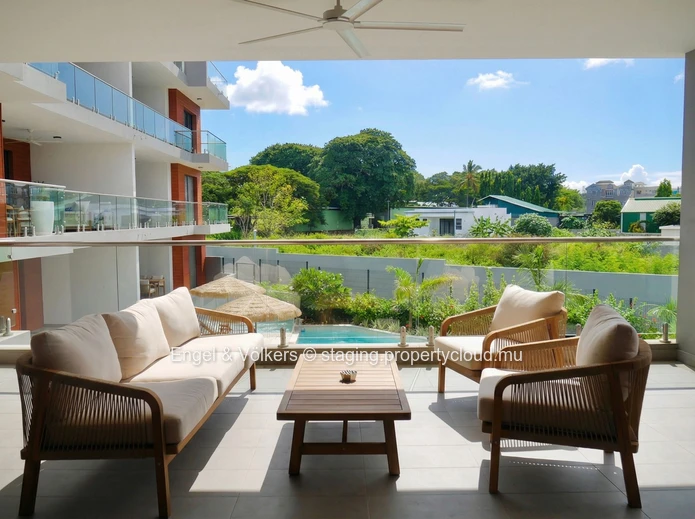 or Rent – Modern 3-Bedroom Apartment with Pool View – Premium Residence in Trou aux Biches