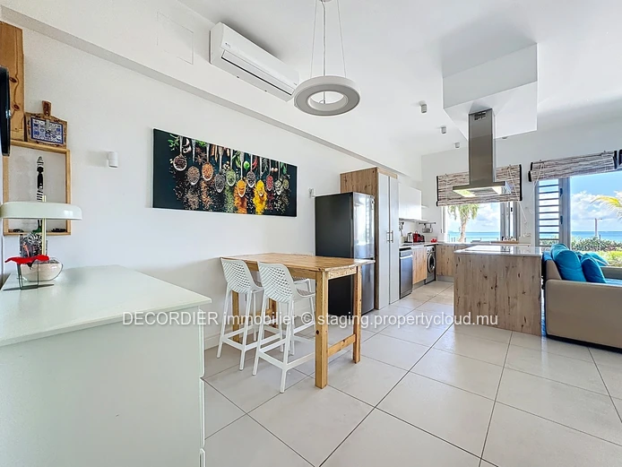 Appartement pied dans l'eau à Grand-Gaube