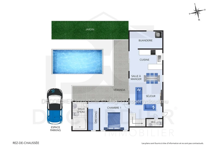 House for rent - Pointe aux Piments