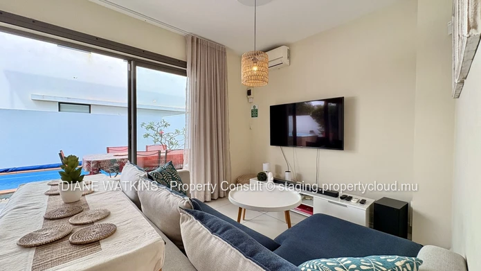 Duplex moderne avec piscine et rooftop à vendre à Flic en Flac