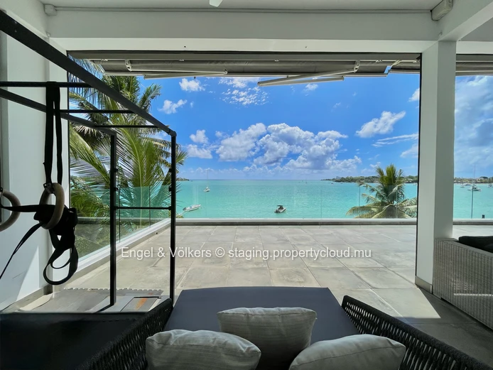 Beachfront Penthouse for Rent in Grand Baie