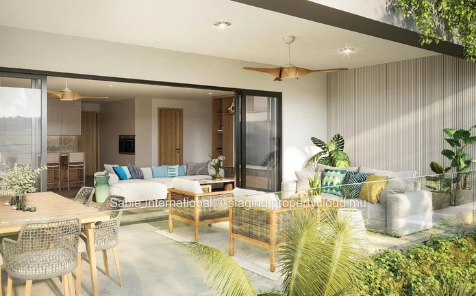 Luxury Penthouse with Private Pool in Trou aux Biches - 225m² Living Space - Close to Amenities - Fitness Room 