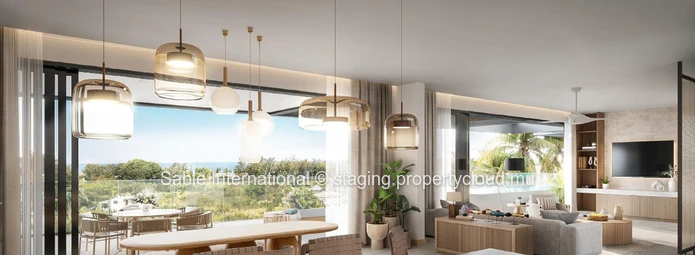 Luxury Penthouse with Private Pool in Trou aux Biches - 225m² Living Space - Close to Amenities - Fitness Room 