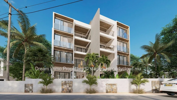 Vue Mer Imprenable ! Appartements 2 Chambres Avec Piscine Privee A Pereybere - Ile Maurice