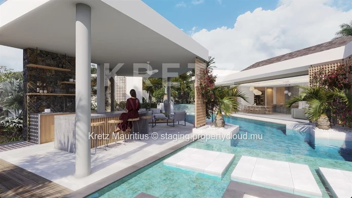 Villa d'exception au cœur du prestigieux Domaine Héritage à Bel Ombre