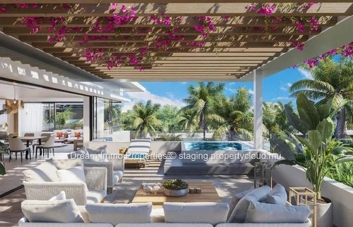 Luxueux Appartements 3 Ch Avec Acces Plage Et Services Hôteliers  A Trou Aux Biches – Ile Maurice