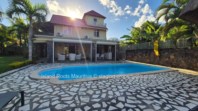 Beautiful villa for holiday rental, located in Pointe Aux Canonniers
