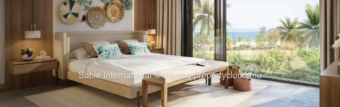 Luxury Penthouse with Private Pool in Trou aux Biches - 225m² Living Space - Close to Amenities - Fitness Room 