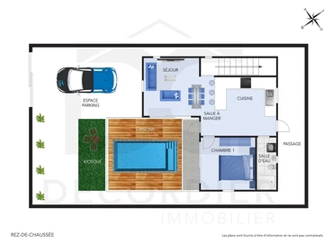 Maison de 3 Chambres