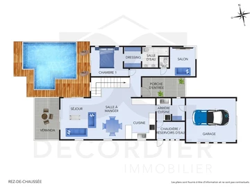 Maison de 3 Chambres