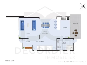 Maison de 3 Chambres