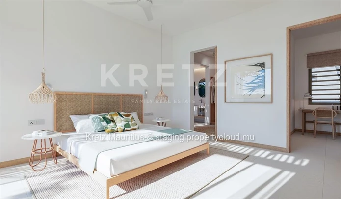 A haven of tranquillity: a 3-bedroom villa nestled between the golf course and the mountains