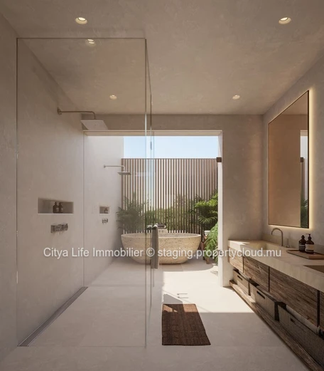 Villa IRS à vendre à Bel Ombre, Sud, 322m² habitables, 709m² terrain, 4 chambres, piscine privée €.