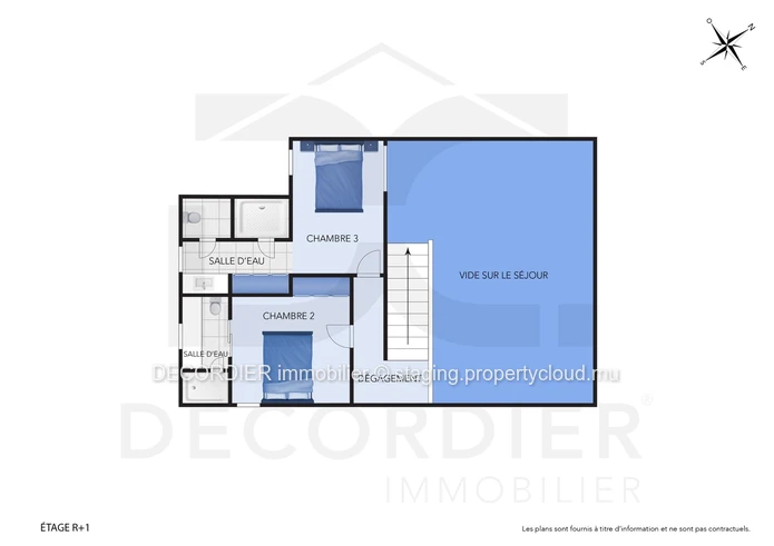 Magnificent duplex apartment in Pointe aux Cannoniers