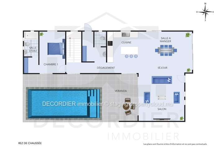 Modern and functional house with swimming pool