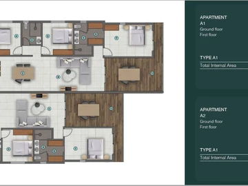 Appartement de 3 Chambres
