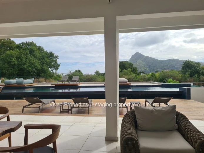 Luxury Villa West Coast - Rs 80M - Infinity Pool on Deck - 3+ Bedrooms - Reception Terrace - Secure Gated Community
