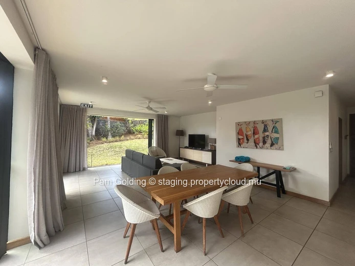Elegant 3-Bedroom Garden Villa in Mauritius – Private Pool, Resort Services & Beach Proximity