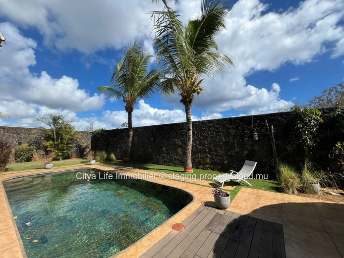 Studio avec jardin et piscine privée | Pointe aux Piments