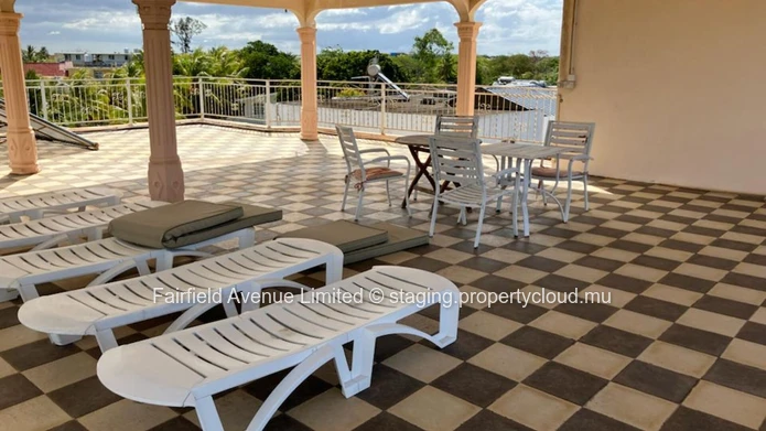 Convenient Apartment with Stunning Sea Views from Rooftop and Common Pool in Grand Baie - Rs 25,000/month