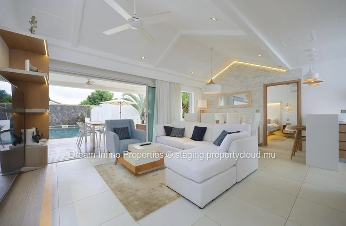 Belle Villa Meublee De 2 Chambres Au Clos Du Littoral 2 À Grand Baie – Maurice