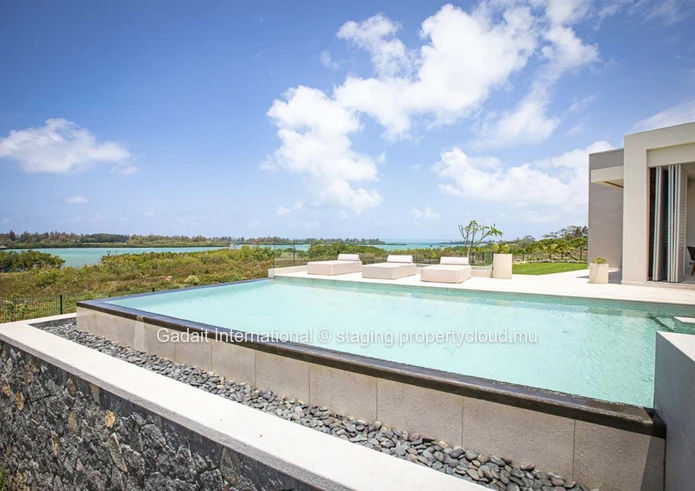 Villa Athena : villa avec vue mer & piscine privée à louer | Anahita Beau Champ