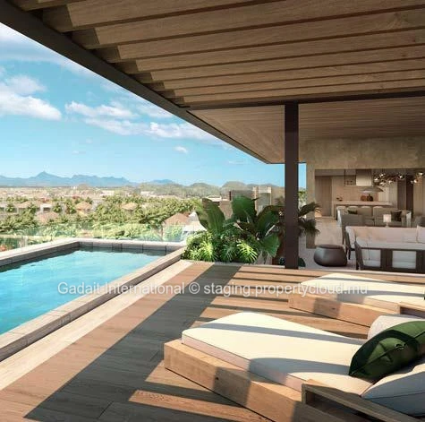 For sale: Sumptuous penthouse on an exotic estate in Mauritius