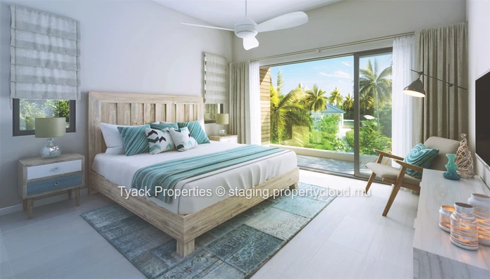 Appartement Premier Étage à Vendre à Grand Baie – Vue Jardin & Piscine