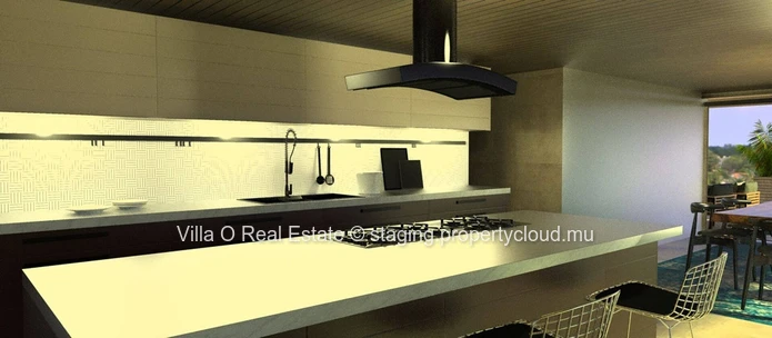 A 5 minutes de Grand Baie et des plages, superbe penthouse de 175 m2 comprenant 3 chambres en suite avec une terrasse...