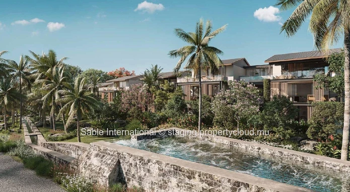 Smart City Anahita, Bel Air, 191m², 3 chambres, piscine, parking, accès mer, spa, proche écoles, golf.