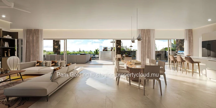 Villa Sky : Penthouse de 747 m² et 4 Chambres de Luxe à Grand Baie