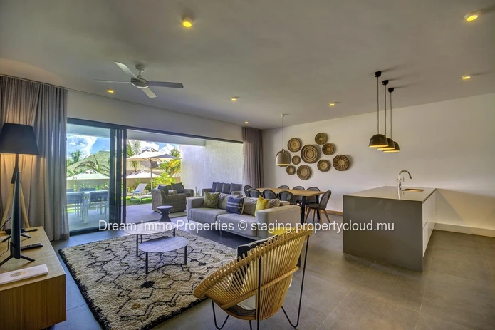 Opportunite Rare ! Bel Appartement Meublé Avec Accès Hotel Au Nord De L'île Maurice