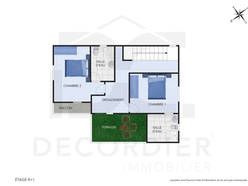 Maison de 3 Chambres