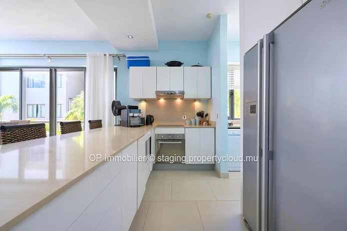 Modern 3-bedroom apartment with private pool in prime Bain Boeuf location near Grand Baie