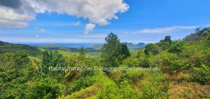 FOR SALE - This beautiful plot of land of 4 acres located in an enchanting setting in Plaine Champagne
