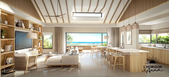 New G+2 Project - 3-Bedroom Apartment For Sale in L’Horizon d’Anna – Private Residence - Flic en Flac
